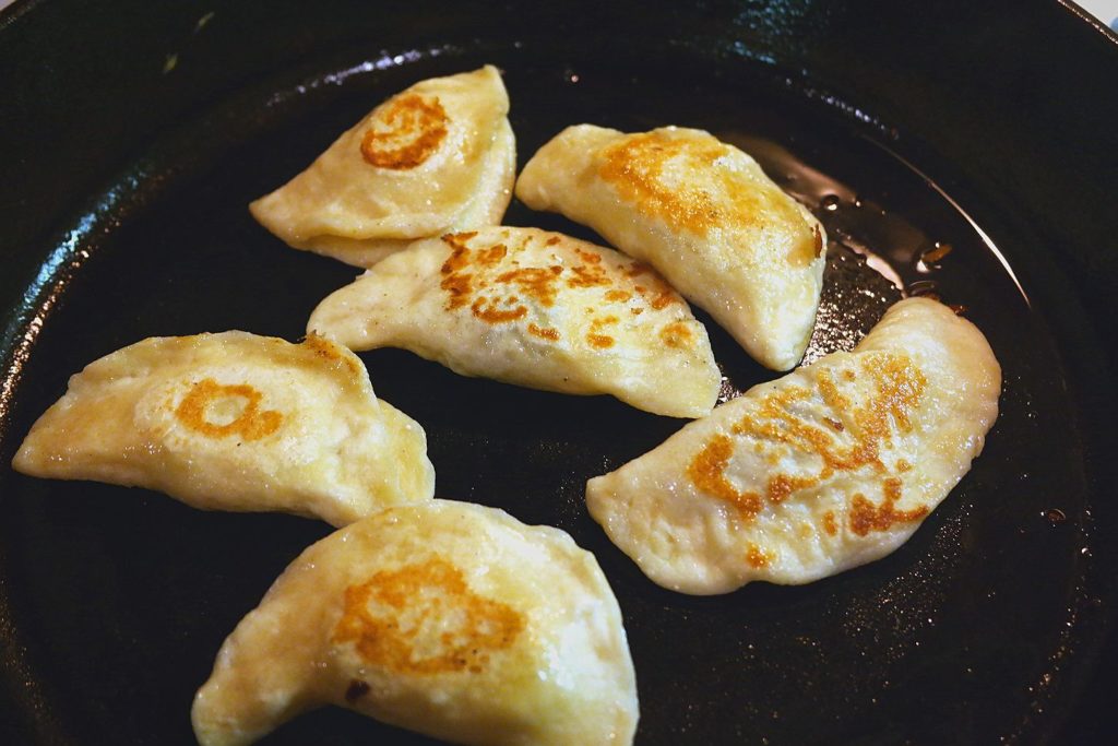 cooking-perogies