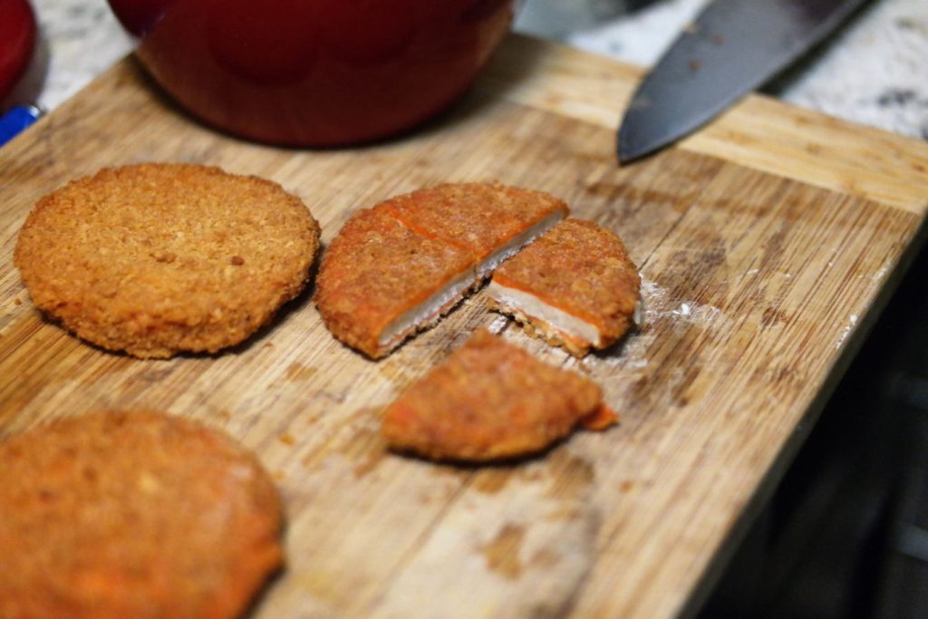 cutting-chicken-patties