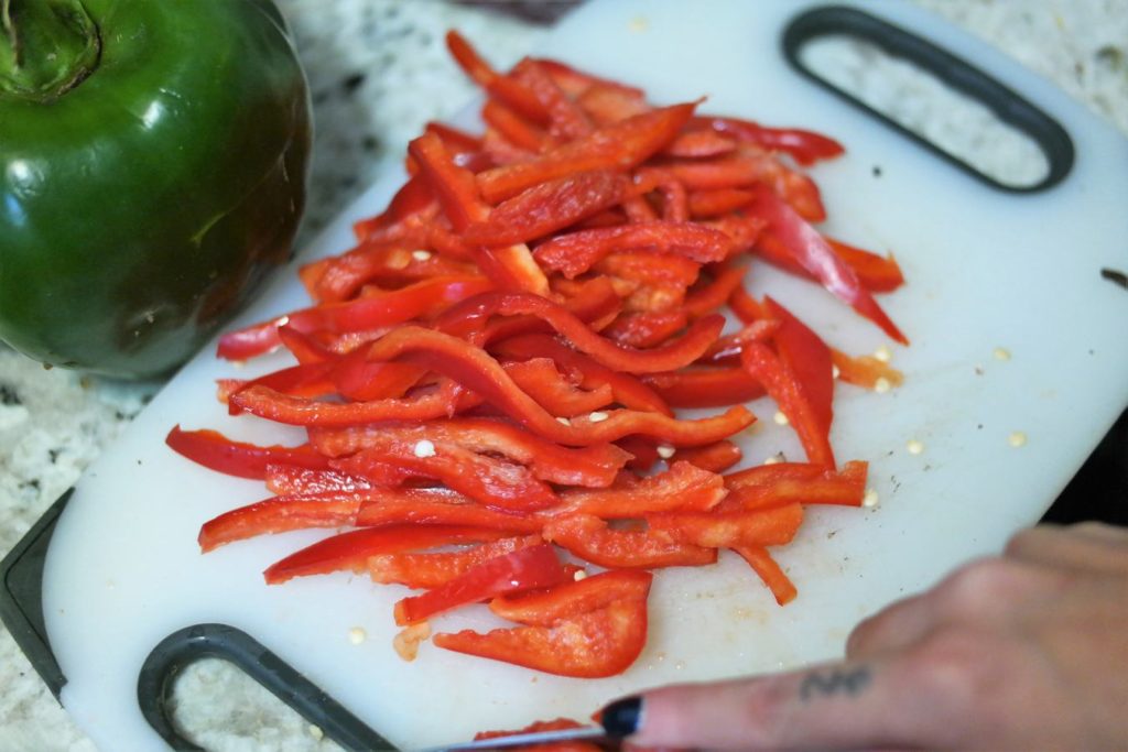 sliced-red-pepper
