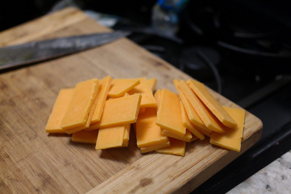 sliced cheese